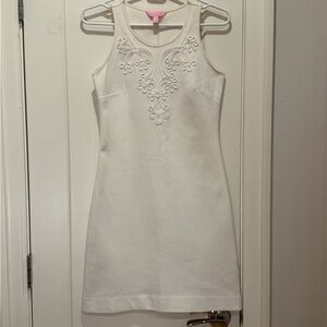 Lilly Pulitzer White Sleeveless Dress